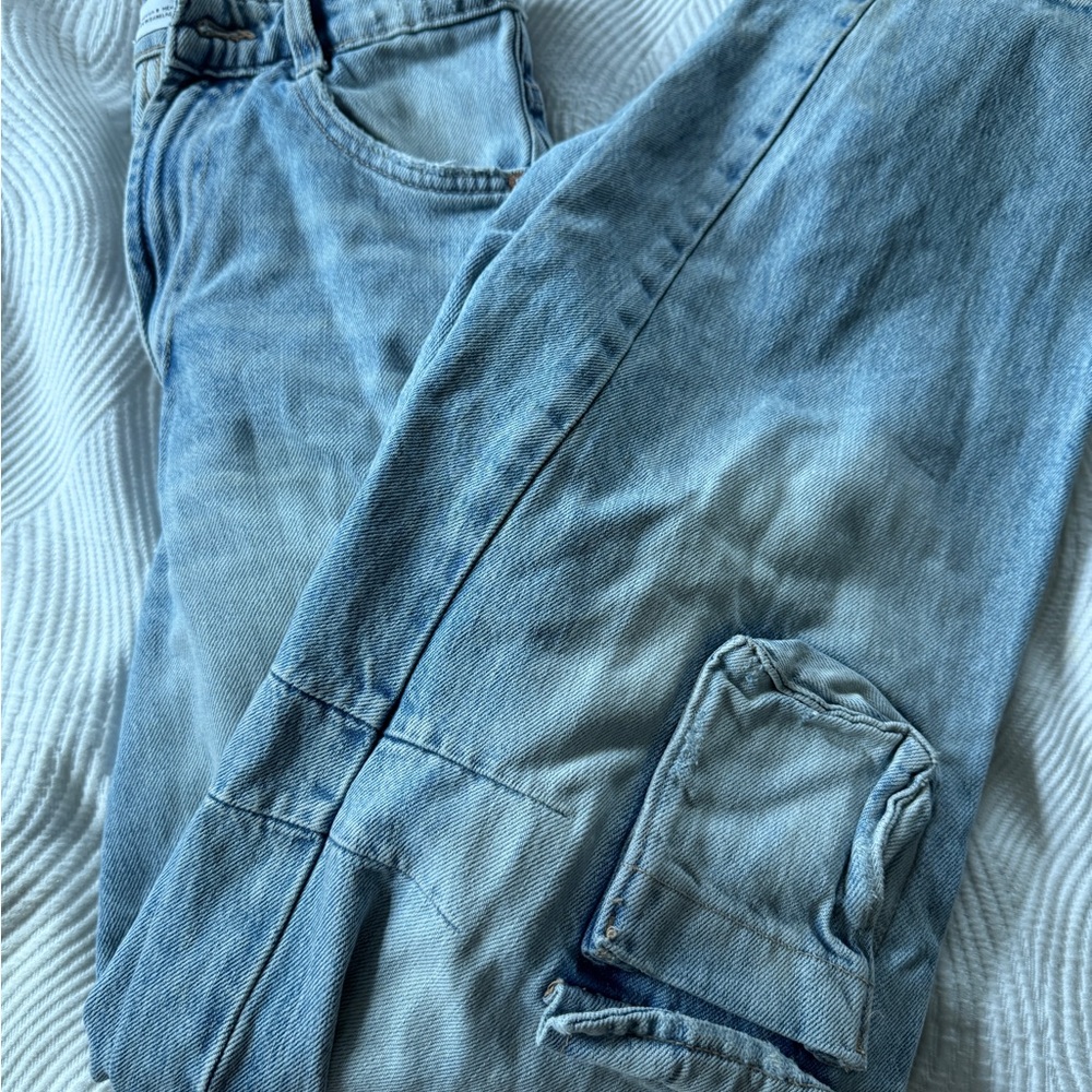 Zara Cargo Jeans